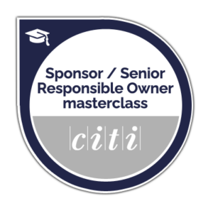 CITI Project Sponsor and Senior Responsible Owner masterclass